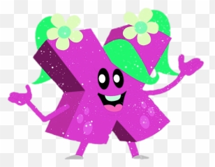 Abc Monster X Transparent Png - Monsters