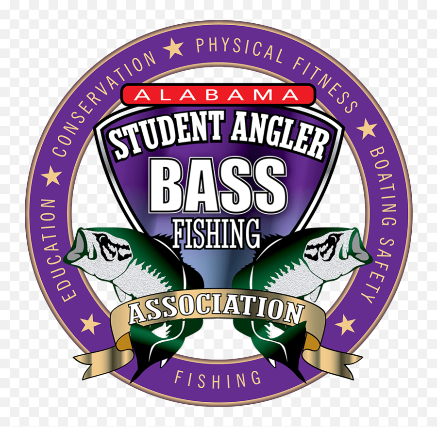 Alabama Student Angler Bass Fishing - Asabfa 2020 Png,Bass Fish Logo