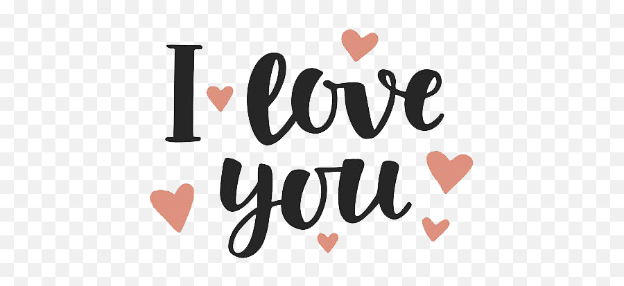 I Love You Png Background - Love You In Words,I Love Png