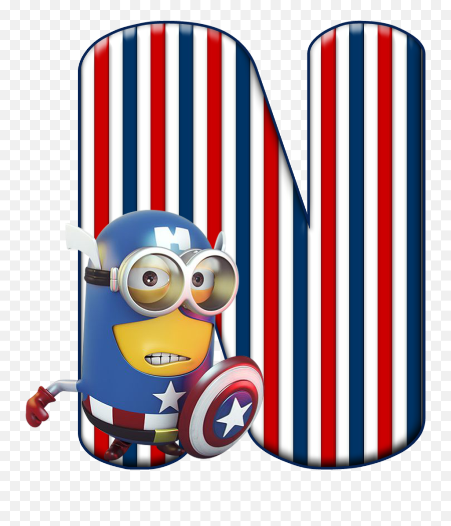 N Minions Abc Clip Art - Minions As Other Characters Png,Austin Powers Png