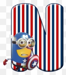 N Minions Abc Clip Art - Minions As Other Characters Png,Austin Powers Png