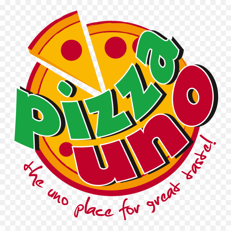 Uno Card Png - Pizza Uno 1310601 Vippng Pizza Uno Logo,Uno Logo Png