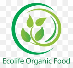 Ecolife Organic Food Logo - Food Logo For Organic Png,Food Logo