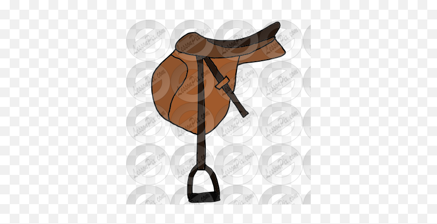 Saddle Picture For Classroom Therapy Use - Great Saddle Clip Art Png,Saddle Png