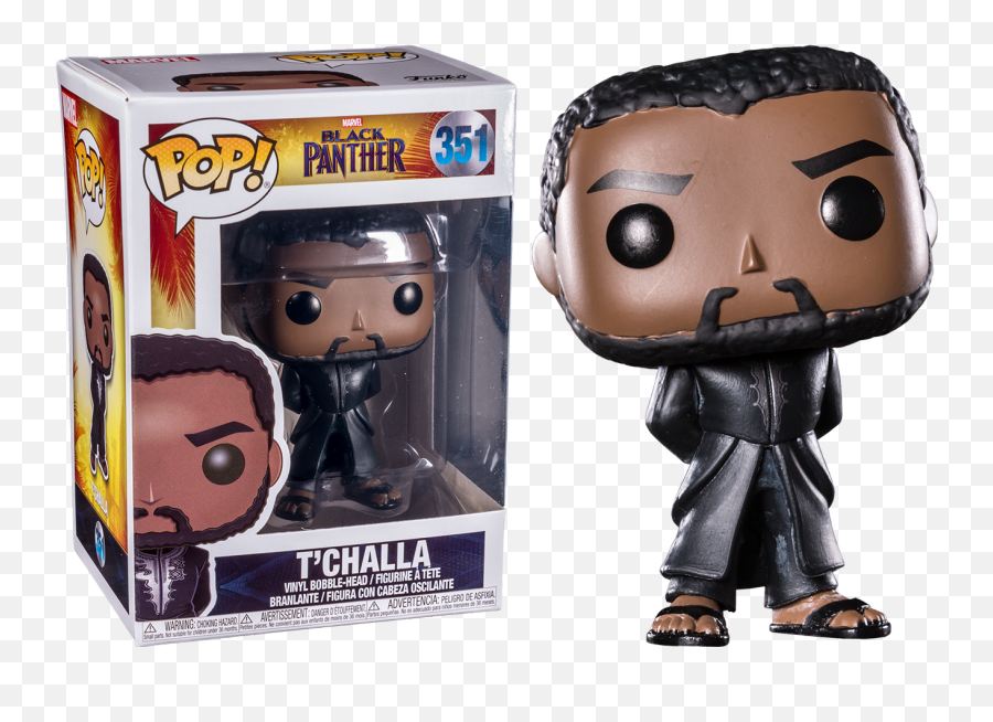 Download Hd Black - Funko Pop Black Panther Glow In The Dark Png,T'challa Png