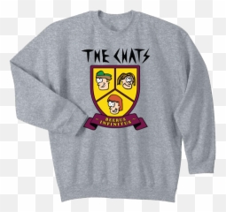 Beerus Infinity Sweater - Yellow Crew Neck Gildan png