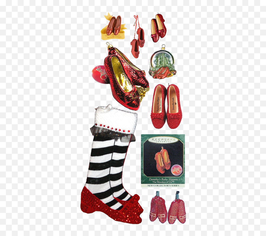 Ruby Slippers 2009 Hallmark Ornament - Ruby Red Slippers Png,Ruby Slippers Png
