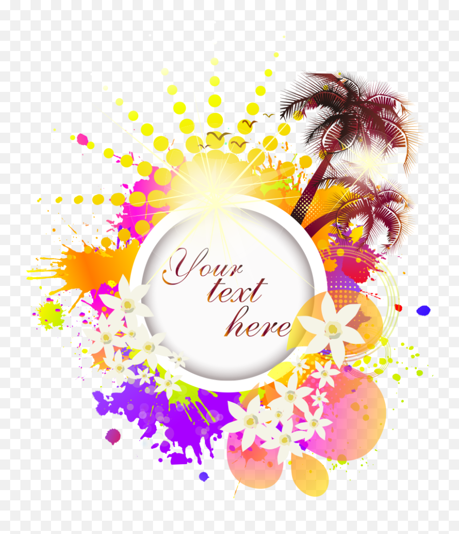 Free Transparent Graphic Design Png - Transparent Summer Design Png,Design Elements Png