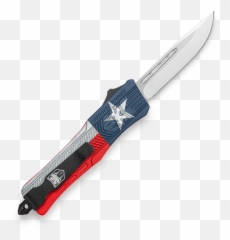 Medium Ctk - 1 Cerakote Texas Flag Utility Knife Png,Texas Flag Png