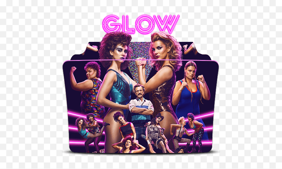 Glow Transparent Folder Icon - Glow Season 2 Png,Glow Icon