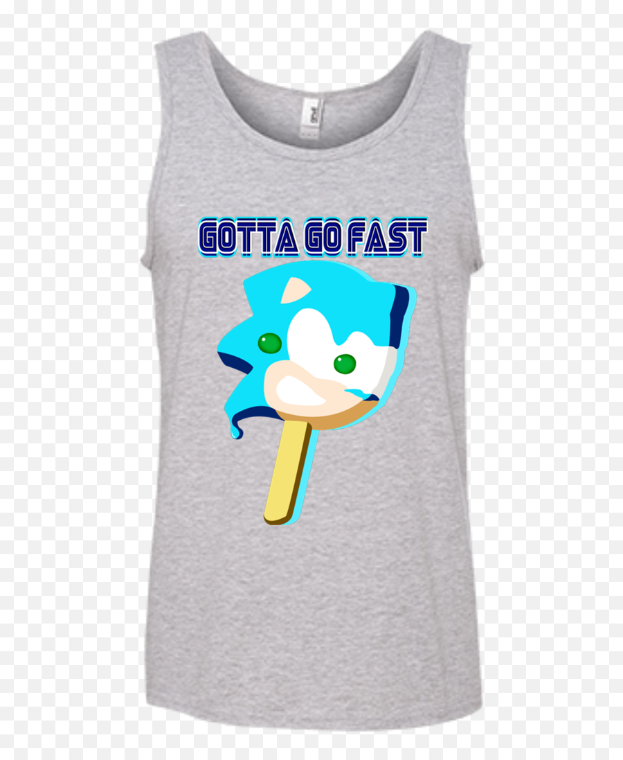 Sanic Popsicle Tank Top - Sleeveless Shirt Png,Sanic Png