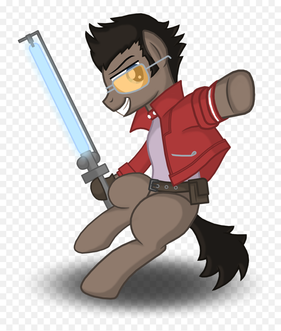 Download Drako1997 Beam Katana No - No More Heroes Mlp Png,Travis Touchdown Png