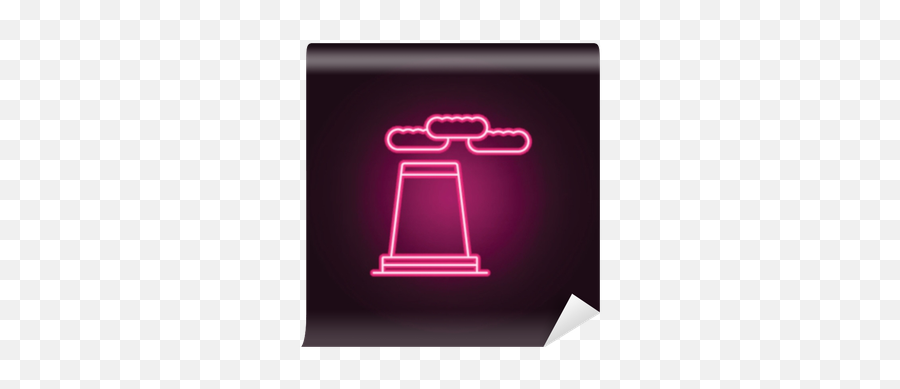 Factory Icon Elements Of Manufacturing In Neon Style Icons Simple For Websites Web Design Mobile App Info Graphics Wall Mural U2022 Pixers - We Neon Png,Icon For Websites