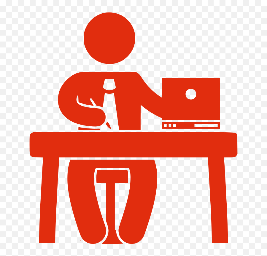 Home Office Icon Png - Clip Art Library Office Icon Png Red,Things To Do Icon