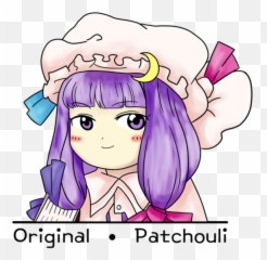 Zun Art Patchouli Touhou Project - Touhou Original Patchouli Png,Flandre Scarlet Icon