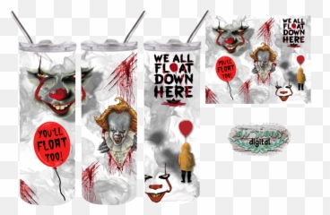 It Pennywise Collage Digital Image For - Fictional Character png