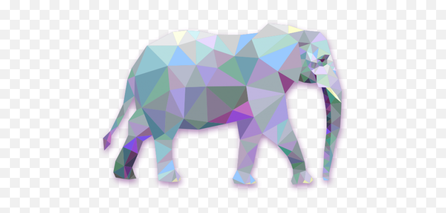 Modern Png - Modern Vector Transparent Images Elephant Elephant Triangles,Elephant Icon Vector