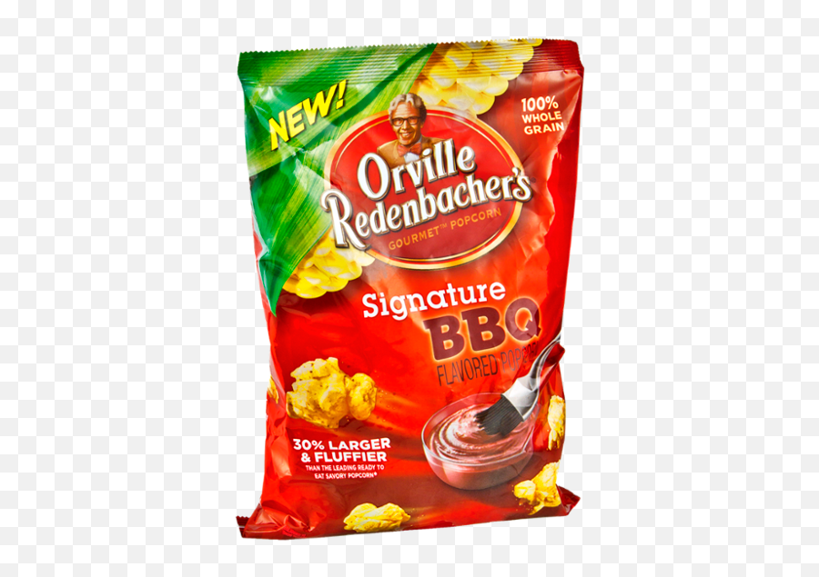 Orville Redenbacheru0027s Signature Bbq Gourmet Popcorn Reviews 2021 - Product Label Png,Power Popcorn Icon Meals