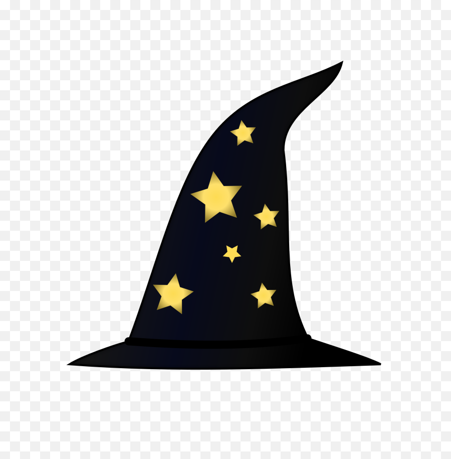 Magician Witch Hat Clip Art - Transparent Background Wizard Hat Png,Magician Png