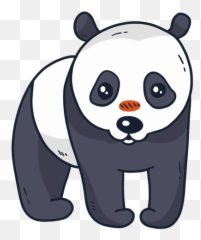 Transparent Png Svg Vector File - Cartoon,Cute Panda Png