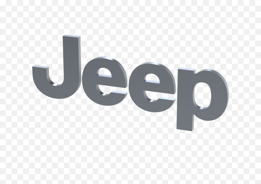 Jeep Logo - Jeep Logo 3d Model Png,Jeep Vector Logo