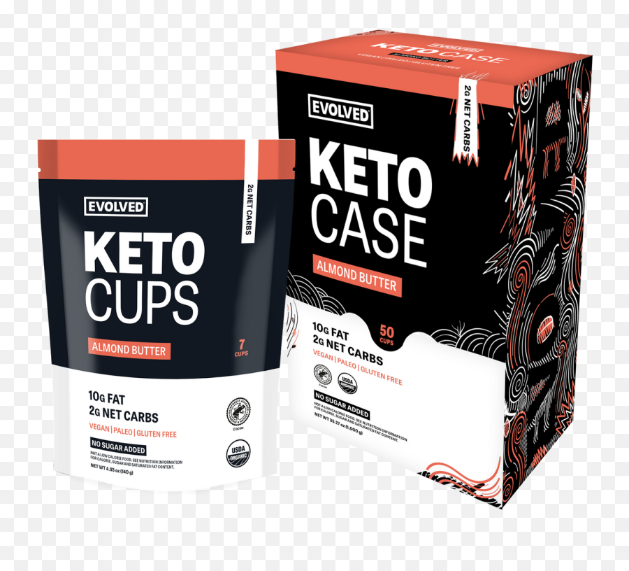 Keto Cups U2013 Evolved Chocolate - Evolved Keto Cups Coconut Butter Png,No Cardboard Icon Youtube