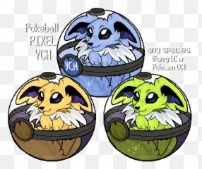 Squishy Pixel Pokeball Ych By Clankerss - Fur Affinity dot Fictional Character png