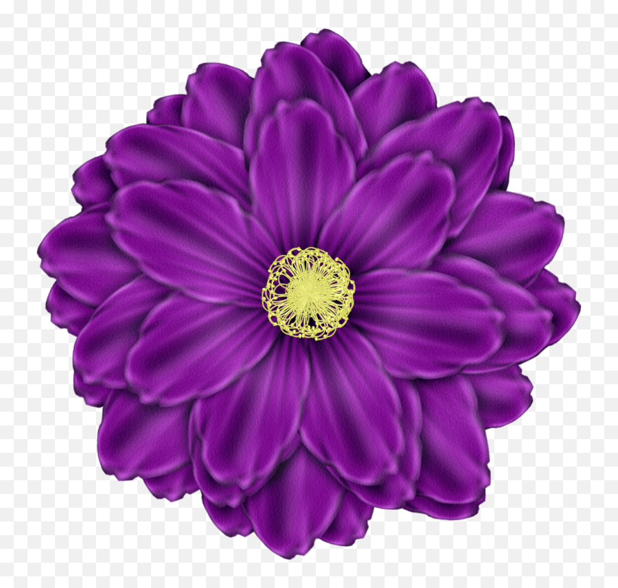 Daisy Purple Transparent Image - Purple Flower Clipart Png,Transparent Daisy