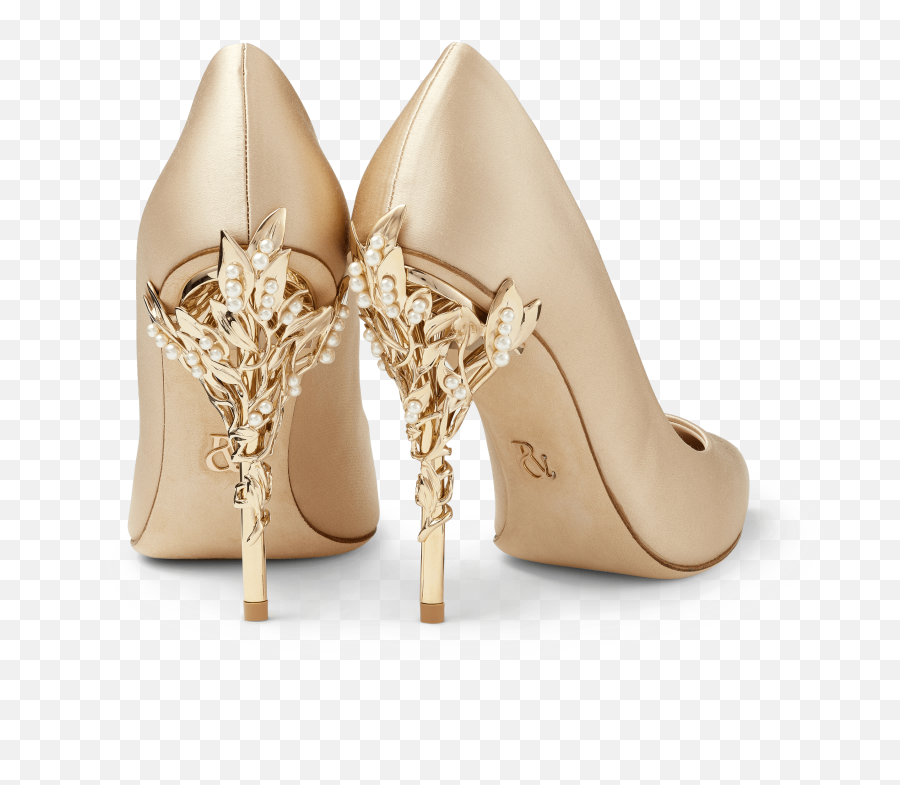 Viewall Womenu0027s Designer Shoes Ralph U0026 Russo - Ralph And Russo Gold Heels Png,Justfab Icon Bag Review