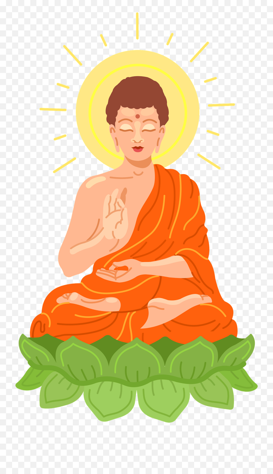 Buddha Clipart Free Download Transparent Png Creazilla - Buddha Clipart,Budda Icon