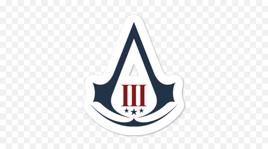 Assassinu0027s Creed Iii Crest Sticker - Creed 3 Png,Assassin's Creed 4 Icon