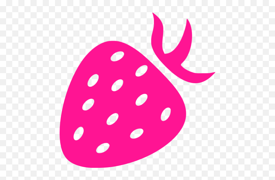 Deep Pink Berry Icon - Free Deep Pink Berry Icons Strawberry Icon Free Png,Yogurt Icon