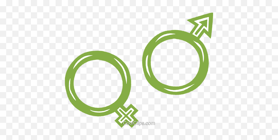 Malefemale Symbols Royalty Free Vector Clip Art - Simbolo Masculino E Feminino Png,Male And Female Icon