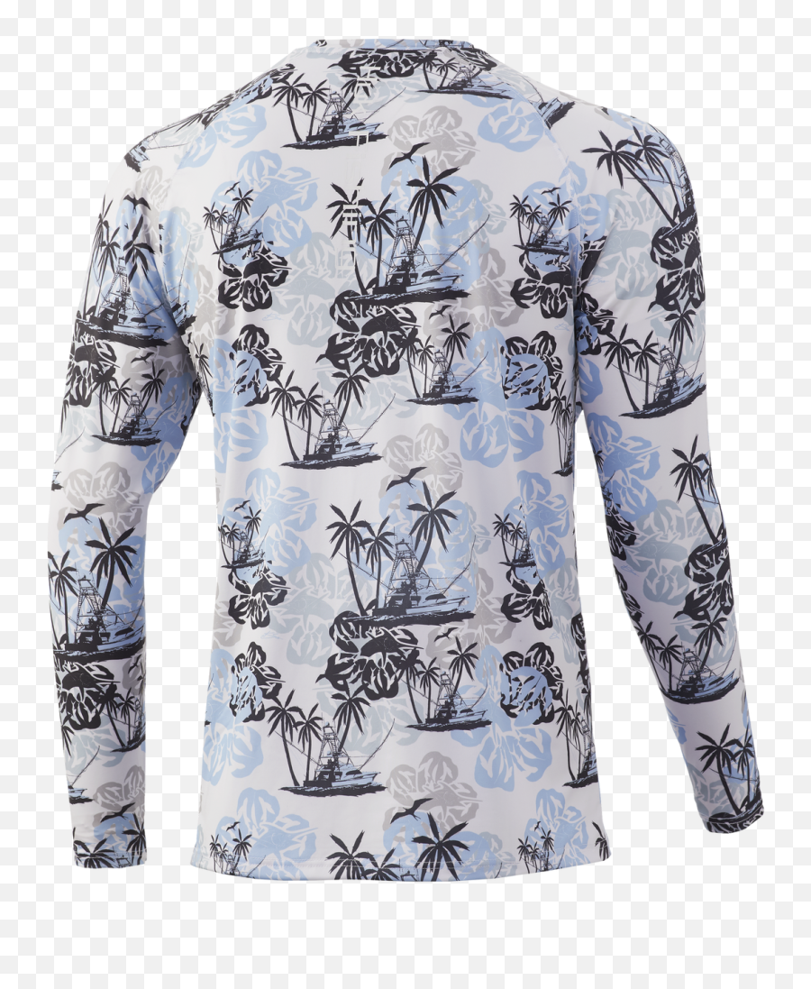 Huk Paradise Pass Pursuit Long Sleeve Shirt H1200332 - Choose Your Color And Size Long Sleeve Png,Under Armour Men Storm Icon Camo Hoodie