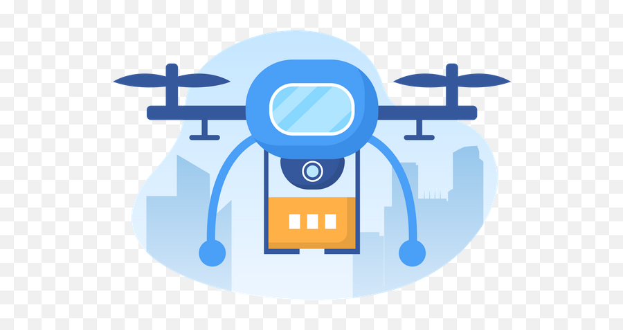 Best Premium Girl Flying Drone Illustration Download In Png - Vertical,Drones Icon