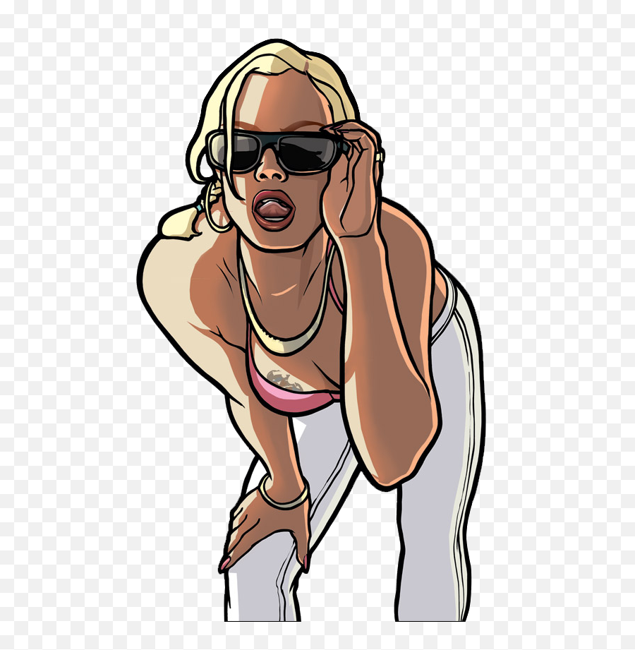 Grand Theft Auto San Andreas Png Images Transparent - Gta San Andreas Girl,Gta San Andreas Icon Download