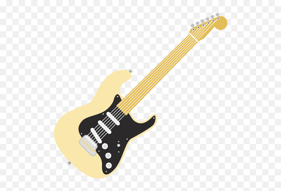 Uživatel Freepngclipart Na Twitteru - Black And Brown Fender Stratocaster Png,Cartoon Guitar Png