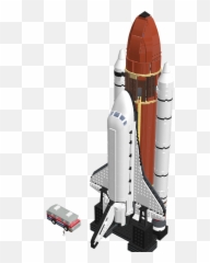 Download Space Shuttle Png Image - Lego Transparent