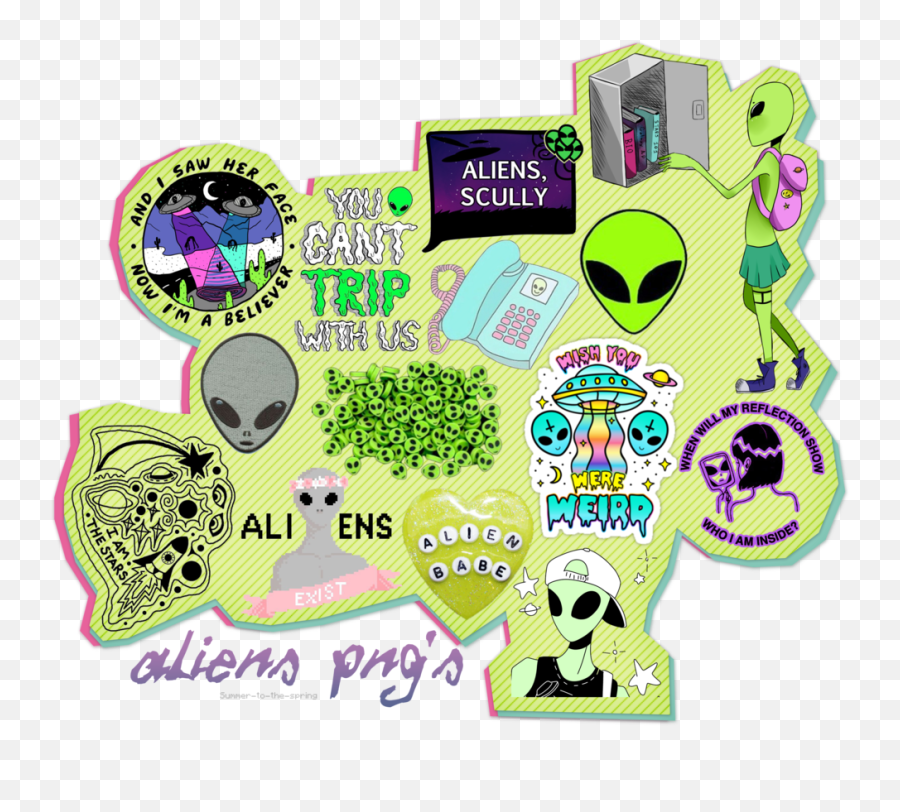 Download Png Pack Tumblr - Transparent Png Png Images Alien Png Pack,Tumblr Transparent Stickers