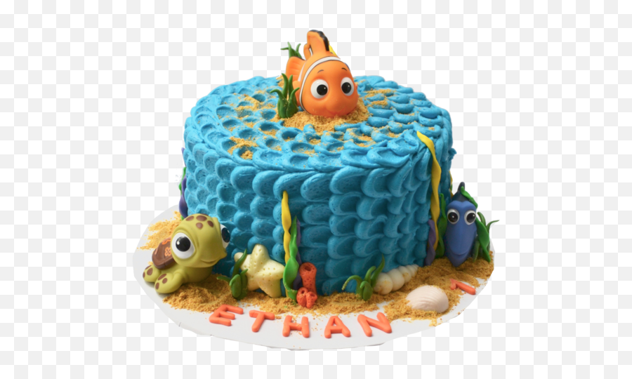 Finding Nemo Cake U2013 Sugar Street Boutique - Finding Nemo Nemo Cake Png,Finding Nemo Png