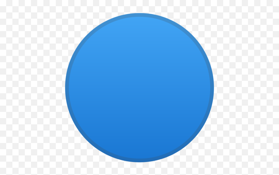 Blue Circle Emoji - Circle Png,Ring Emoji Png