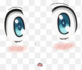 Download Kawaii Face Png - Anime Roblox PNG Image with