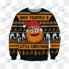Gearstastic Philadelphia Flyers - Iron Maiden Christmas Jumper Png,Gritty Png