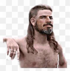 Download Mullet Sticker - Barechested Png,Mullet Png