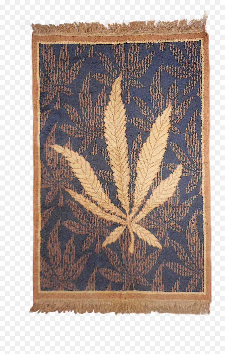 Vintage Marijuana Leaf Wall Hangingrug - Cannabis Pot Motif Marijuana Vintage Png,Pot Leaf Png