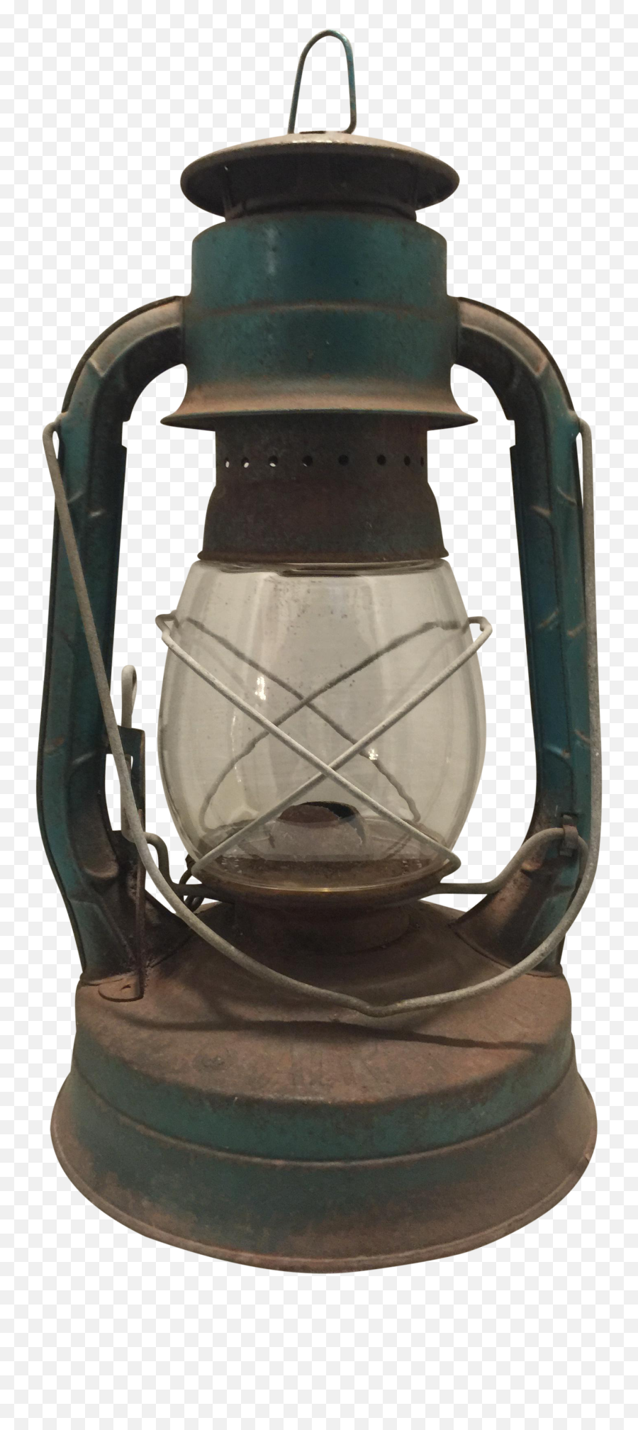 Vintage Dietz Turquoise U0026 Rust Lantern Lanterns - Lantern Png,Lantern Png