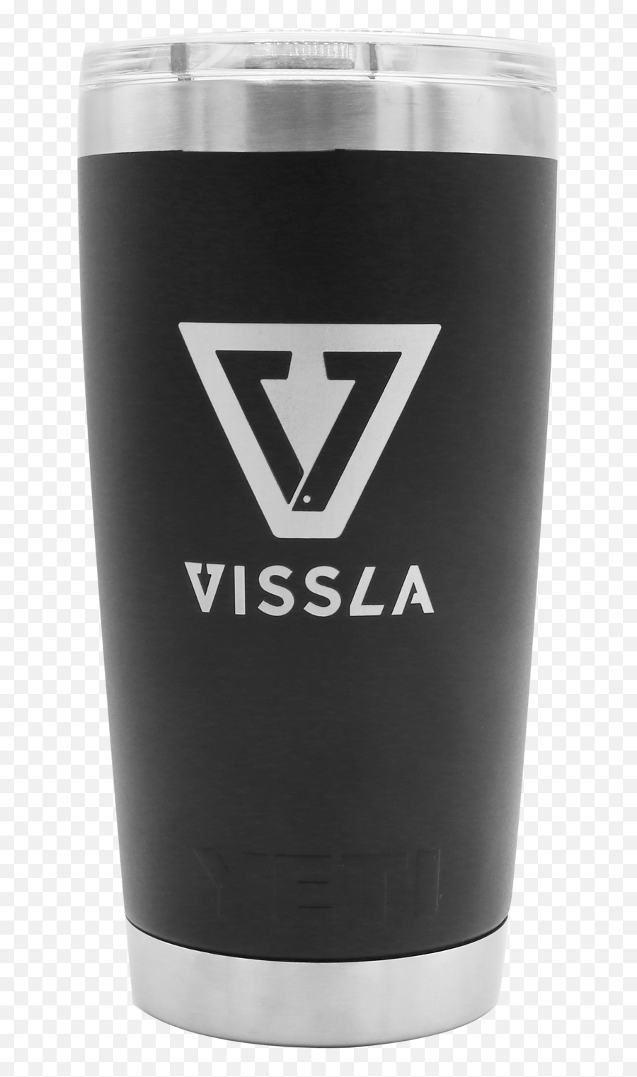 20 Oz Yeti Tumbler Black Vissla - Vissla Png,Yeti Logo Png