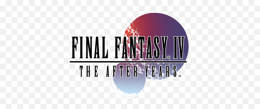 Final Fantasy Iv The After Years Square Enix - Final Fantasy Iv After Years Cover Png,Final Fantasy Logo Png
