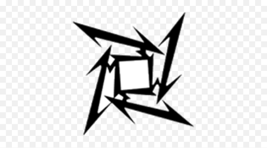 Transparent Ninja Symbol - Metallica Logo Png,Ninja Transparent