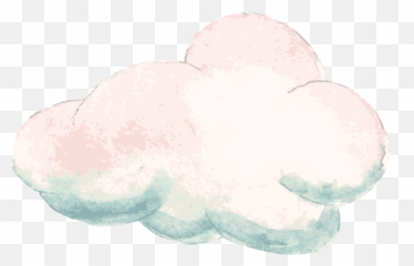 Cartoon Cloud Sketch Png - Aesthetic